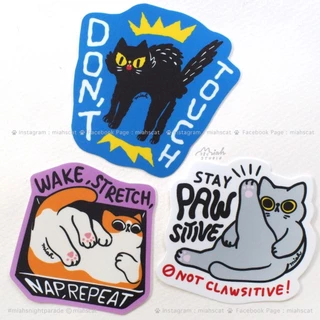 🐈พร้อมส่ง🐈ชุด2! My Home Cat Sticker Vol.2 by Miah Studio