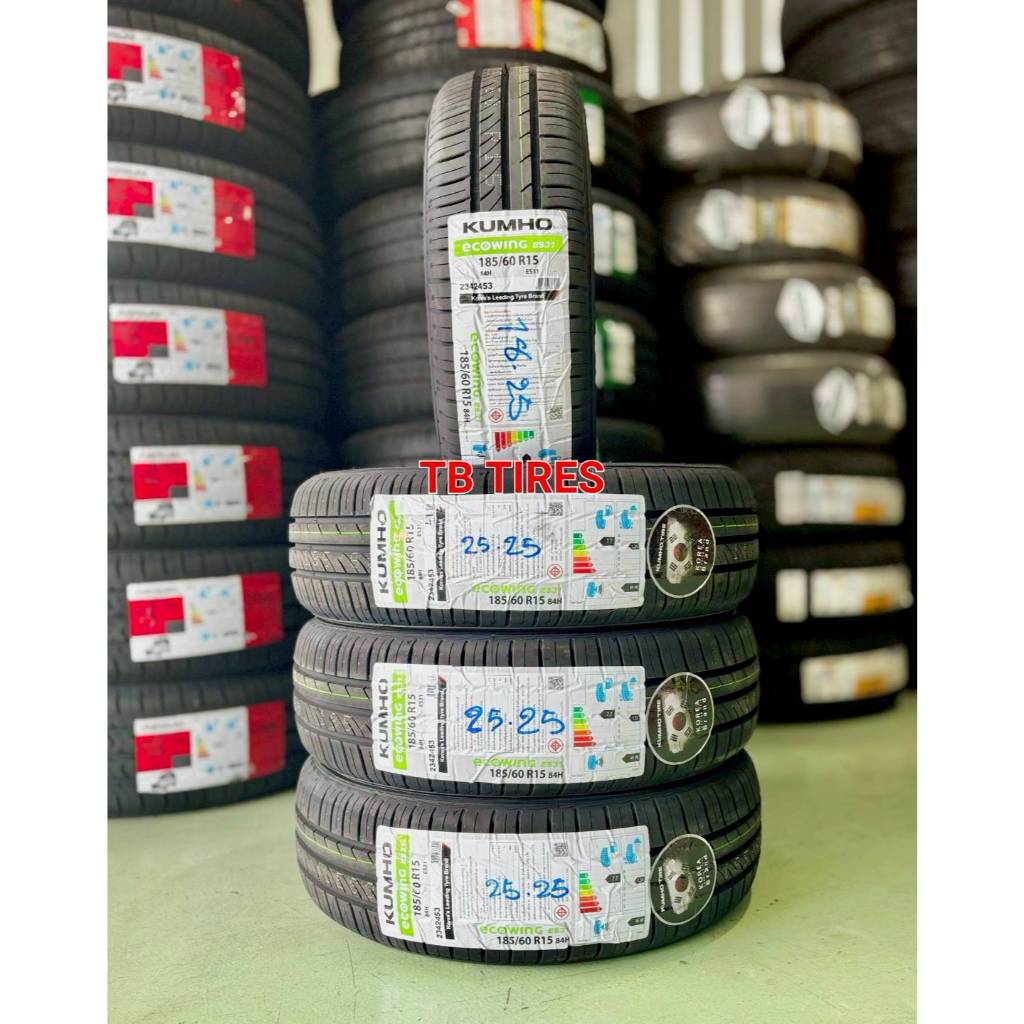 ยางรถยนต์ 185/60R15 ES31 - VN // KUMHO (ยางใหม่ปี 2025)