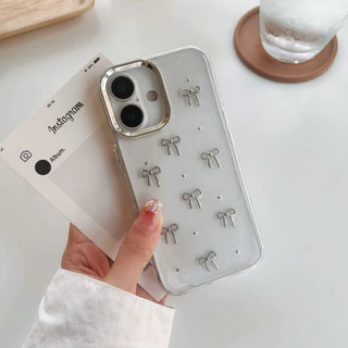 เคสลาย เชอรี่ โบว์ CASE สำหรับ iphone16 i11 promax 12 promax 13 promax 14plus 14 promax 15 promax 16promax 16plus ไอโฟน