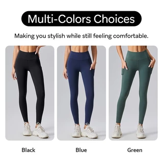 Cosleaf Leggings กางเกงเลกกิ้งขอบกันม้วน ใส่เล่นฟิตเนส เอวสูงเก็บทรง มีเชือก มีกระเป๋าใส่ของด้านหลังและขากางเกงทั้ง2ข้าง