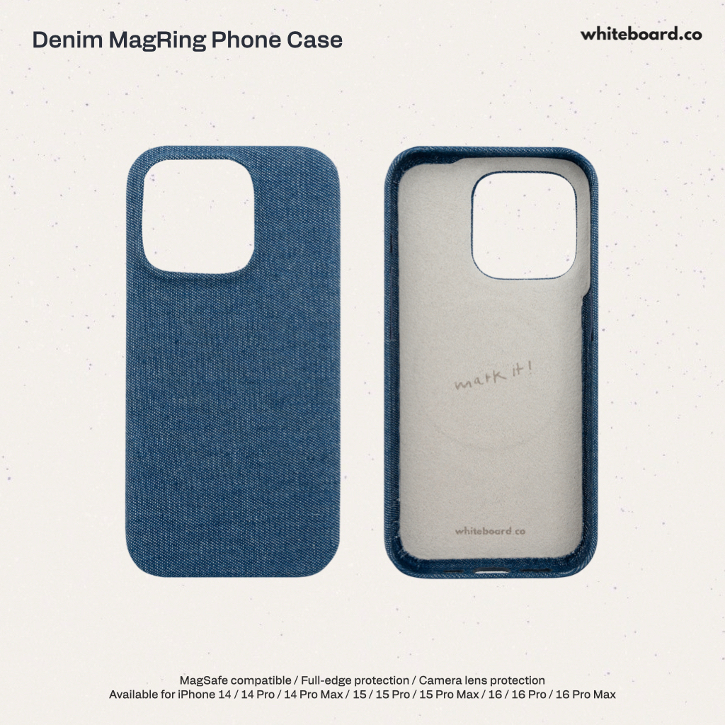 NEW! Whiteboard.co Denim Phone Case เคสโทรศัพท์ยีนส์