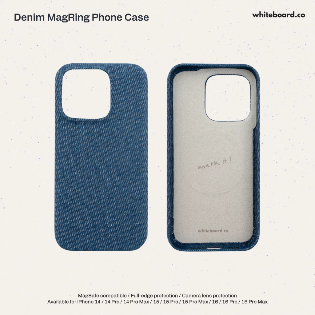 NEW! Whiteboard.co Denim Phone Case เคสโทรศัพท์ยีนส์