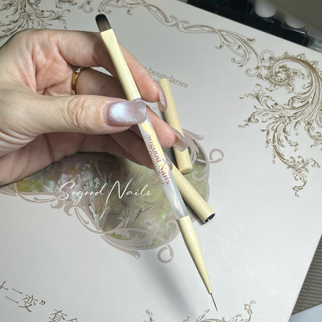 พร้อมส่ง 🤍✨ พู่กัน Overlay •Sogood Nails•