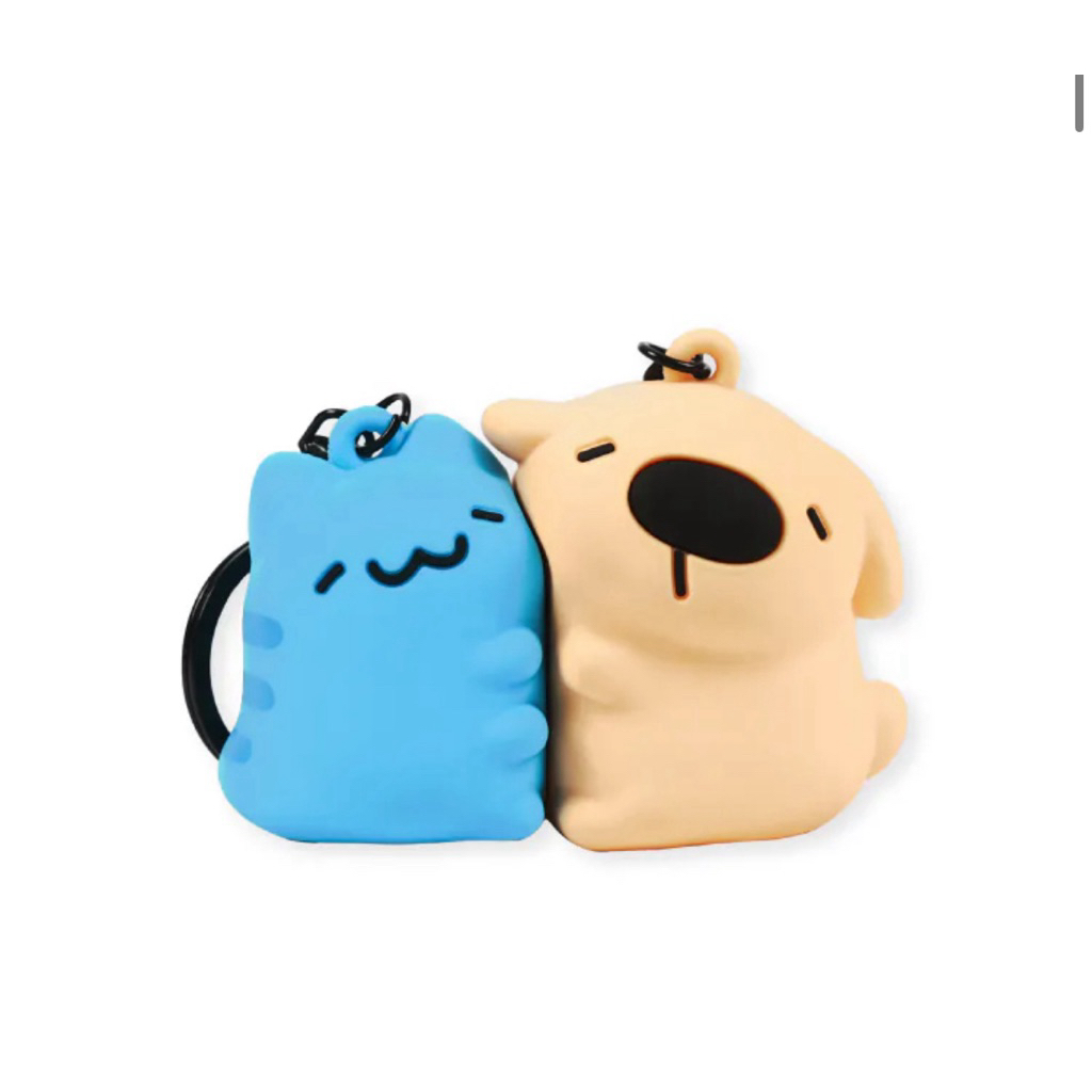 🩵Bugcat Capoo🩵Capoo & Dogdog Magnet Charm Hugging Set💕