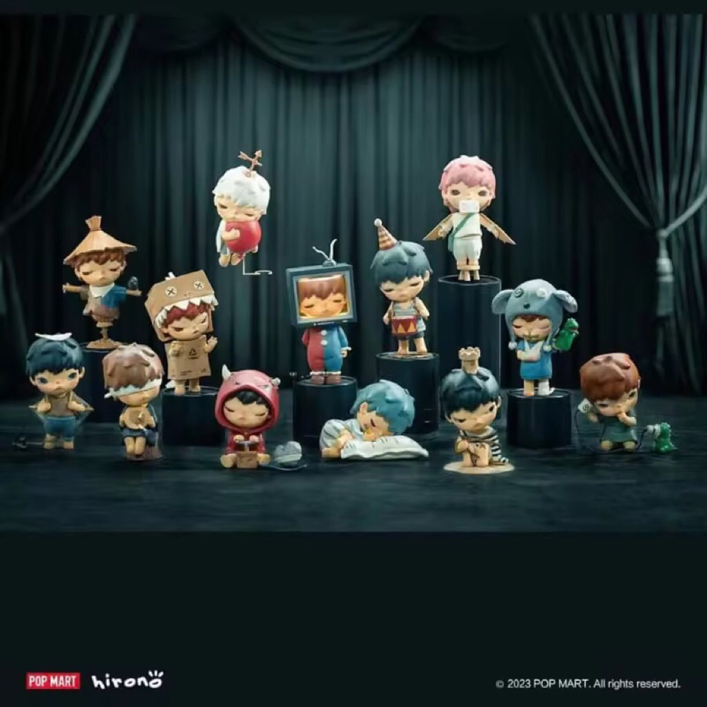 พร้อมส่ง! Hirono V4 Mime ของแท้Popmart