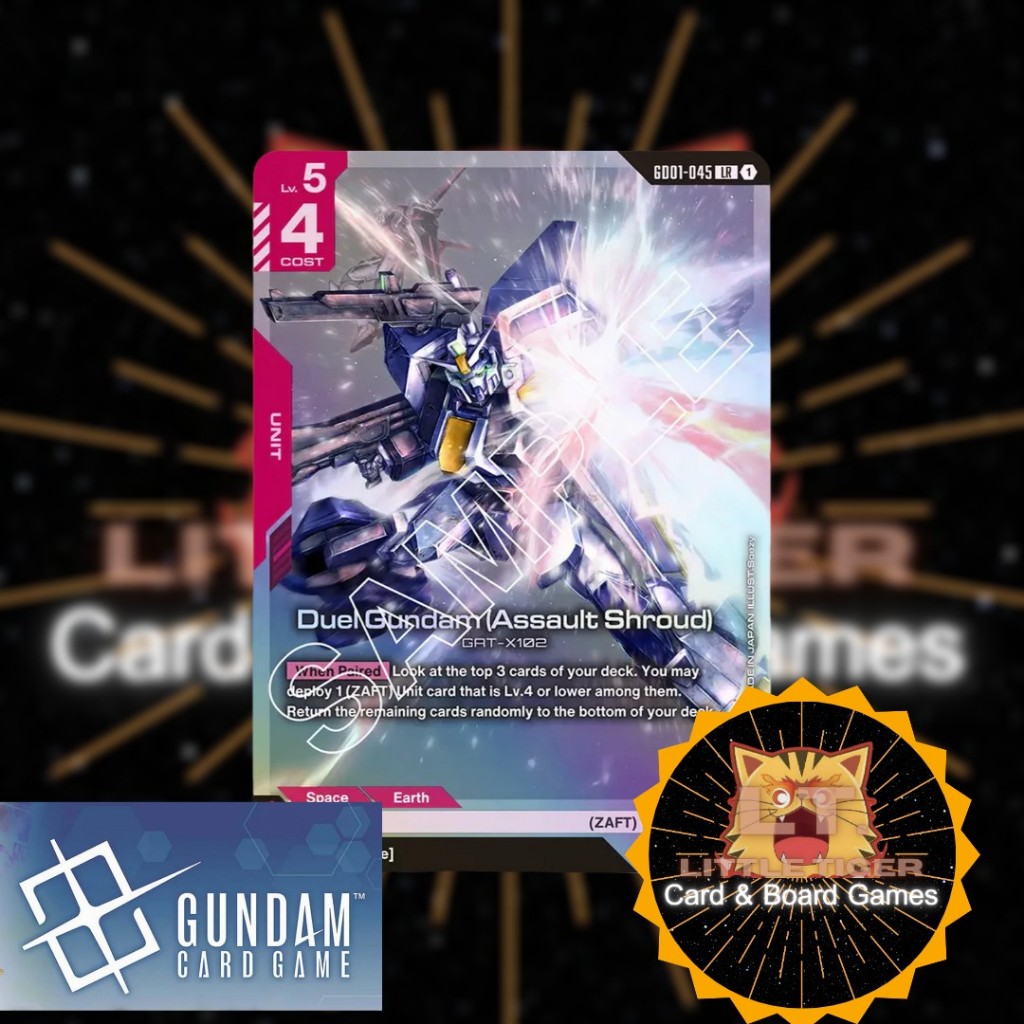[Gundam Card Game] [GD01] LR Duel Gundam(Assault Shroud) Ver.EN