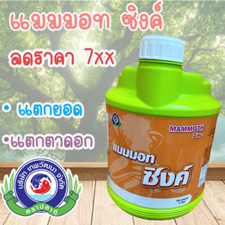 แมมมอท ซิงค์ ขนาด 4 ลิตร ธาตุอาหารรอง-เสริมพืชที่ประกอบด้วย …