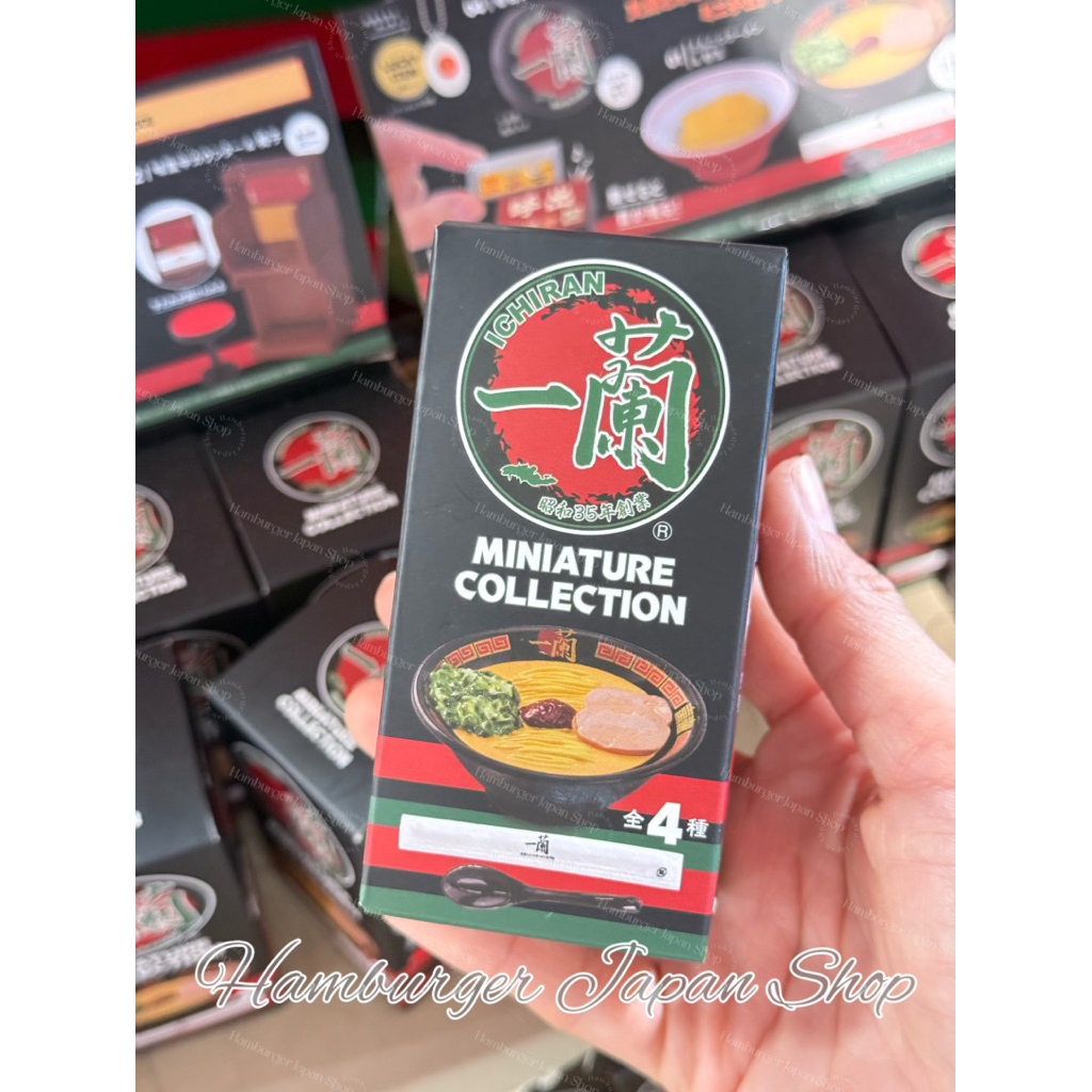 🍜 Ichiran Miniature Collection – กล่องสุ่มราเม็งอิชิรันจิ๋วสุดน่ารัก 🇯🇵
