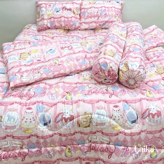 เซ็ทที่นอนTopper (พร้อมผ้าปูที่นอน) Big Set รุ่นความหนาก่อนเย็บ7-8นิ้ว เนื้อผ้านุ่มเย็นสบาย ใยหนา4ชั้น มีสายรัดมุม