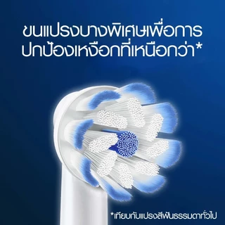 Oral-B ออรัลบี (ของแท้) แปรงสีฟันไฟฟ้า โปร กัมแคร์ Toothbrush Pro Gumcare รุ่นใส่ถ่าน แถมถ่านในชุด