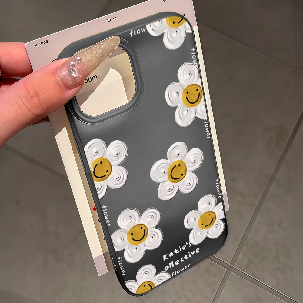 COD-ในไทย🔥เคส สปันจ์บ็อบน่ารัก ยิ้มครึ่งหน้า สําหรับiPhone 7 8 X 11 12 13 14 15 TPUคู่รักขอบคลื่นซิลิโคนเคส ได้ทุกเพศ - รูปที่ 6