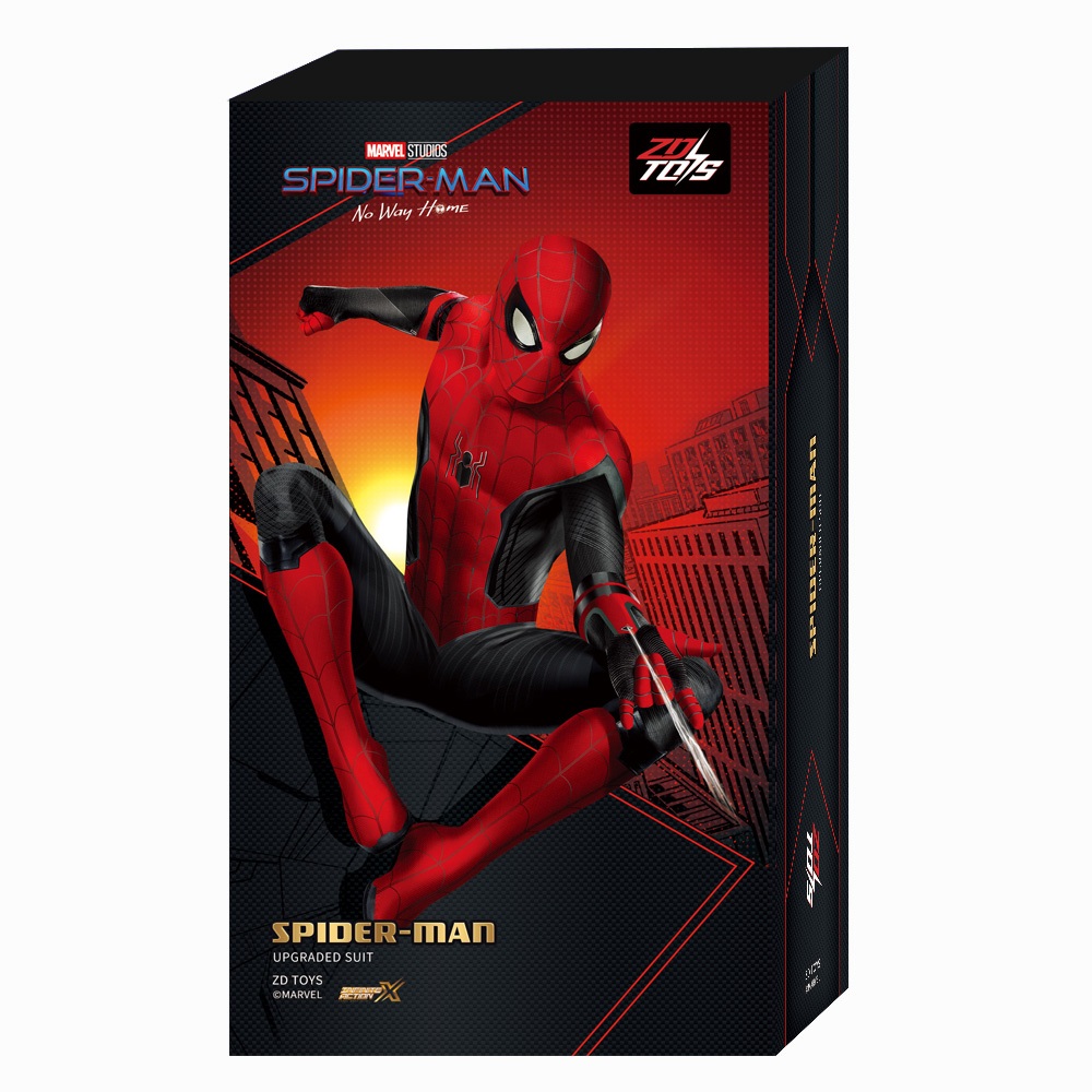 Spiderman Upgraded Suit-No Way Home(สไปเดอร์แมน อัปเกรด สูท โน เวย์ โฮม)(ZD TOYS) - (ลิขสิทธิ์แท้) (1913-03)