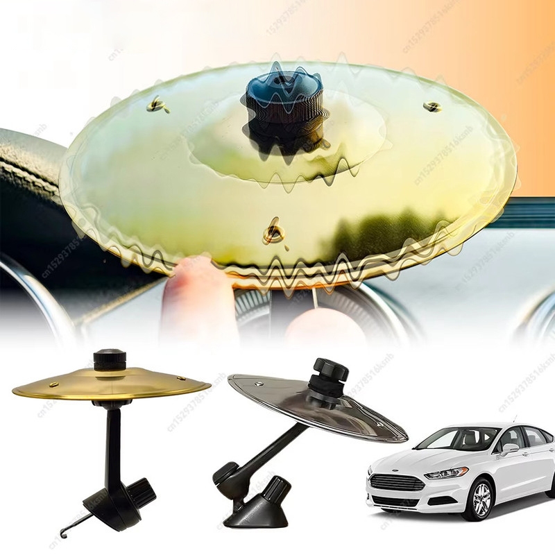 1pcs รถ Hand-Shooting Cymbals รถ Air Vent Dashboard Crash Cymbal เฉพาะสําหรับ In-Car Entertainment ร