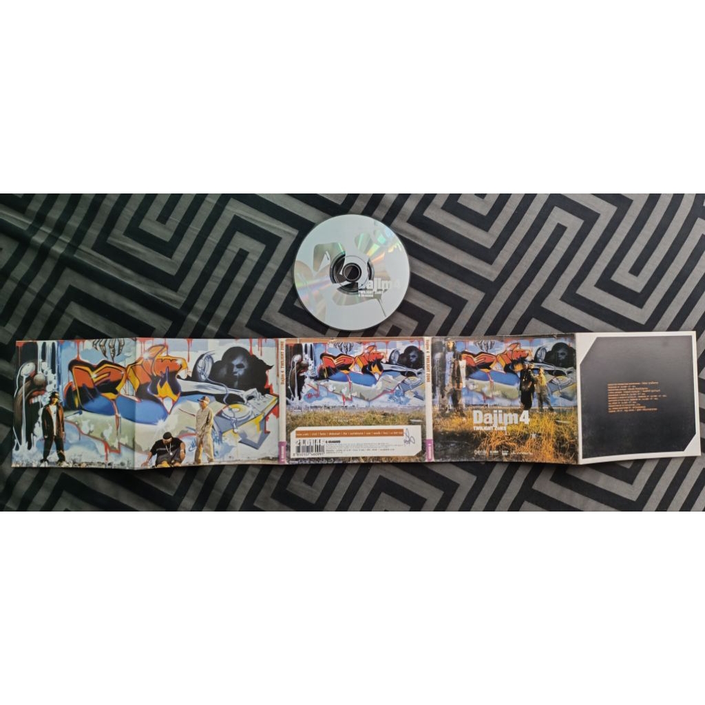 ดาจิม CD (Dajim มาแล้ว, 704, โรคบิด, ปากดี, พี่ครับช่วยที ฯลฯ) แร็ปเปอร์ ซีดีเพลง Rapper ปกไม่เจาะ ป