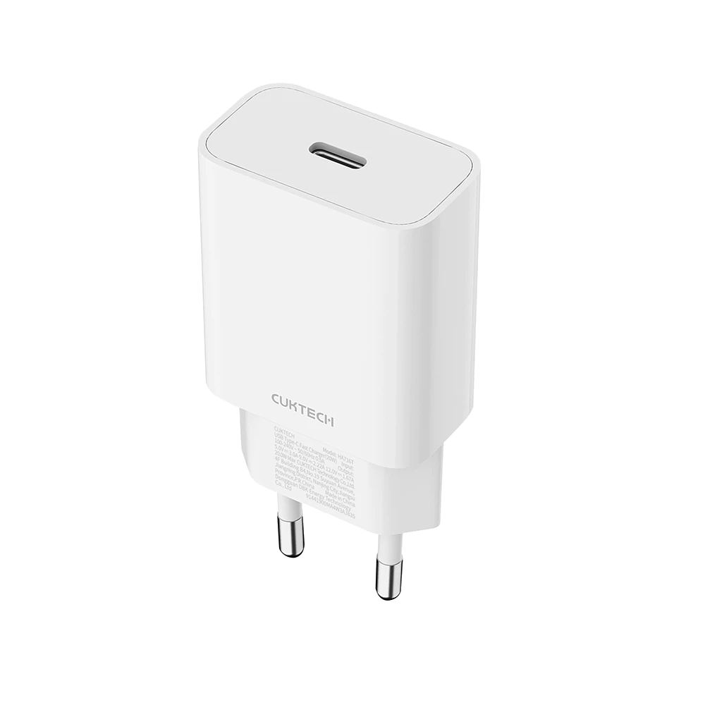 CUKTECH หัวชาร์จ/สายชาร์จ iPhone 20W PD HA716T AL870 CL315P thumbnail 3