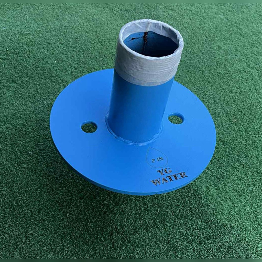 ฝาเหล็กสำหรับปิดปากบ่อบาดาล ขนาดบ่อ 4”, 5” ,6” ขนาดท่อน้ำออก 2 นิ้ว