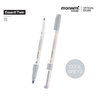 Monami ปากกาเน้นข้อความ เอสเซ็นติ รุ่น 2 หัว Essenti Twin