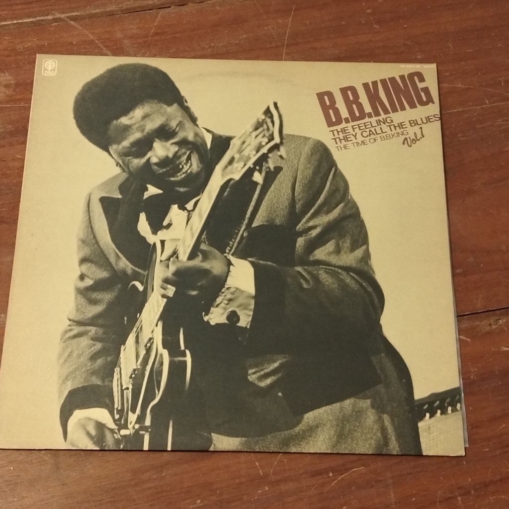 แผ่นเสียงอัลบั้ม "The Feeling They Call The Blues" ของ B.B. King(สภาพแผ่นNM)