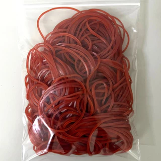 หนังยางรัดแกง แดง เขียว เหลือง หนังยางKW *แบ่งขาย 100g หนังยางมัดถุงแกง พร้อมส่ง *ออกใบกำกับภาษี* X3