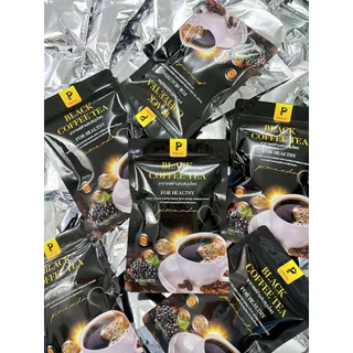 🔥ส่งด่วน กทม🔥 ชากาแฟดำ พิมพ์ณดา กาแฟดำ เพื่อสุขภาพ สมุนไพร 11 ชนิด 1 กล่อง 30 ซองชา กาแฟ