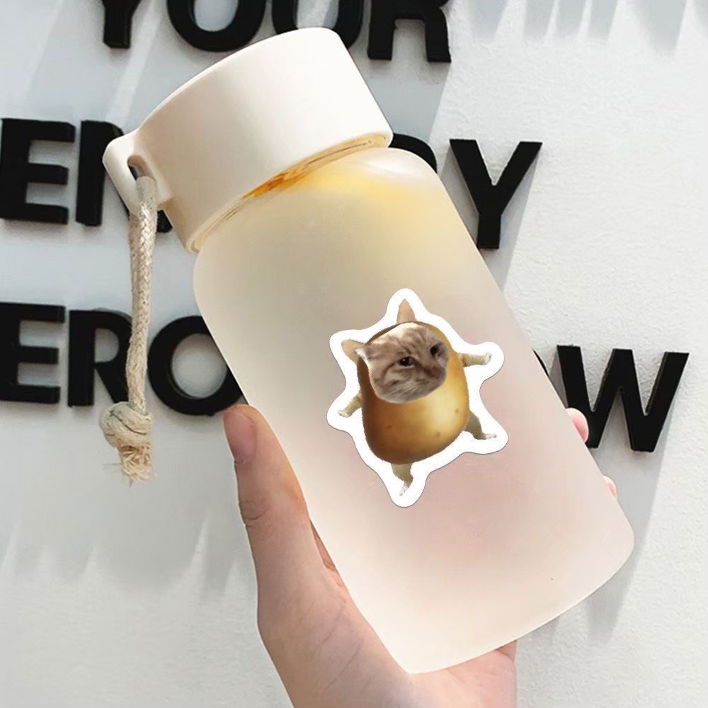 ส่งด่วน🤣 สติกเกอร์ มีมแมว ตลก Cat Meme Sticker สติกเกอร์ แปะเคส สมุด กระเป๋า น่ารัก หลายแบบ - รูปที่ 3