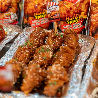 ส่งด่วน! แพ็ค 5 ถุง ซอสเคลือบไก่ มีฮาลาล ซอสไก่เกาหลี รวมรส ซอสกระเทียม ซอสเผ็ด ซอสเกาหลี ซอสทาไก่