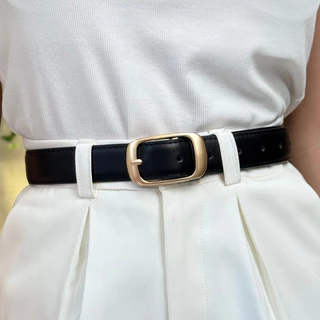 (🇹🇭 พร้อมส่ง) LAMSANG B02 Shiny Belt วัสดุหนัง PU คุณภาพสูง สัมผัสนุ่ม ทนทาน ความกว้าง 2.8 x 105 cm