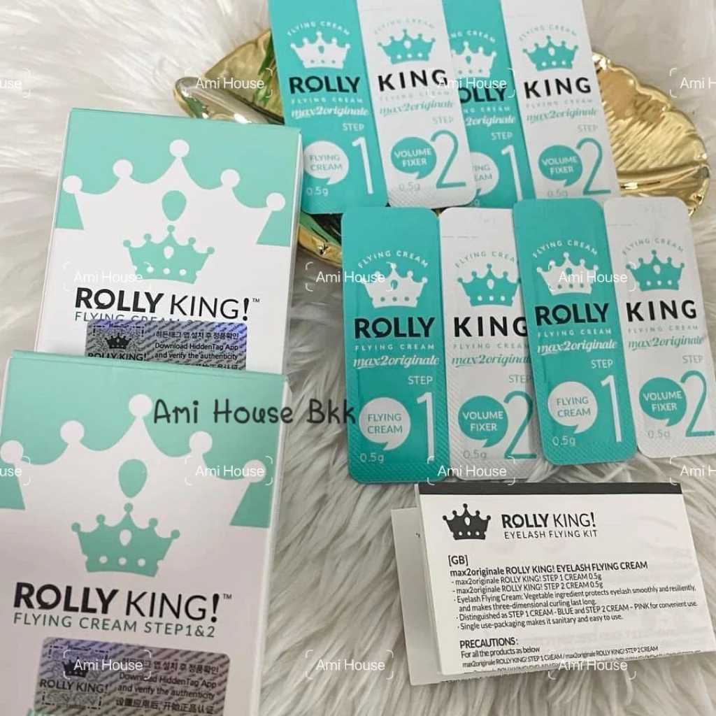 (ร้านในไทย)Rolly King น้ำยาลิฟติ้งขนตา ของแท้นำเข้าจากเกาหลี🇰🇷