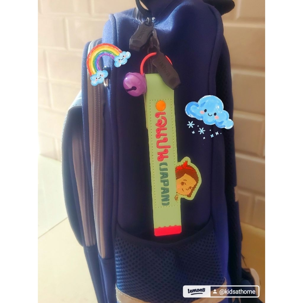 พวงกุญแจห้อยกระเป๋า พวงกุญแจปักชื่อ พวงกุญแจน่ารัก พวงกุญแจหนังปักชื่อ - รูปที่ 3