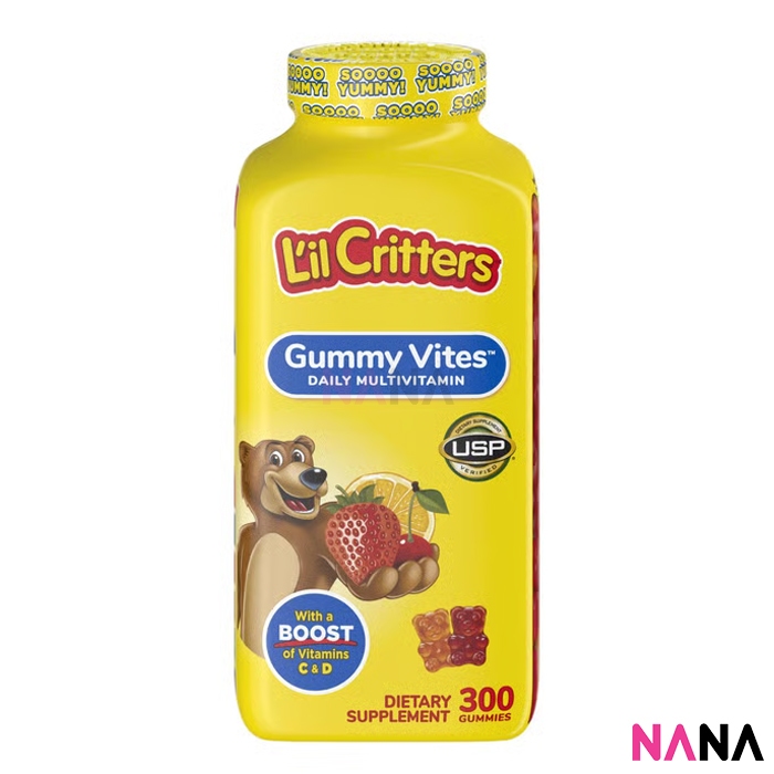 L'il Critters Gummy Vites Complete Children's Multivitamin Dietary Supplement 300 Gummies