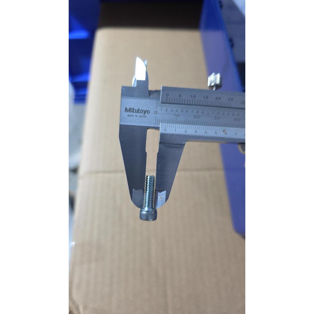 HBS-5X16(W) น็อตหัวจม เกลียวตลอด M5X16-0.8F สินค้าคงเหลือ/ชิ้น = 3 (PK-D061)