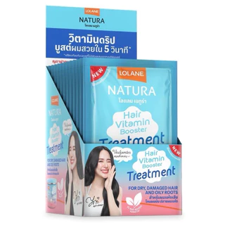 #Lolane treatment natura 25ml แบบซอง โลแลน ทรีทเม้นหมักผม แบบซอง