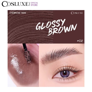 COSLUXE BROW AGAIN EYEBROW WAX ที่ปัดขนคิ้ว เนื้อแว็กซ์ ช่วยล็อคทรงขนคิ้วให้ตั้งฟู