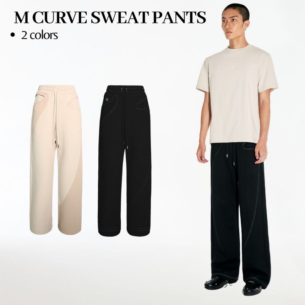 Merge Official - M Curve Sweat Pants (พร้อมส่ง)