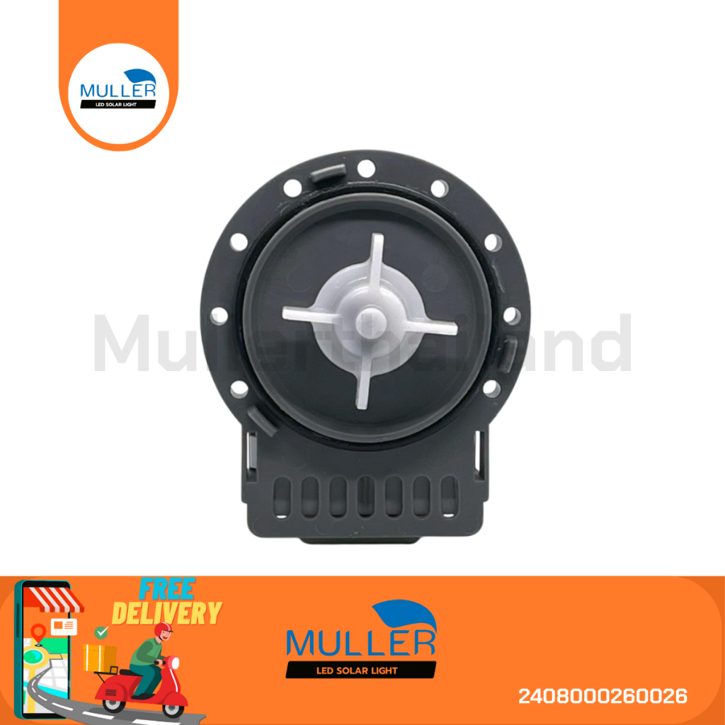 มอเตอร์เดรนน้ำทิ้ง ฝาหน้า ขันน็อต 30W 220V P25-1 อะไหล่เครื่องซักผ้า - รูปที่ 3