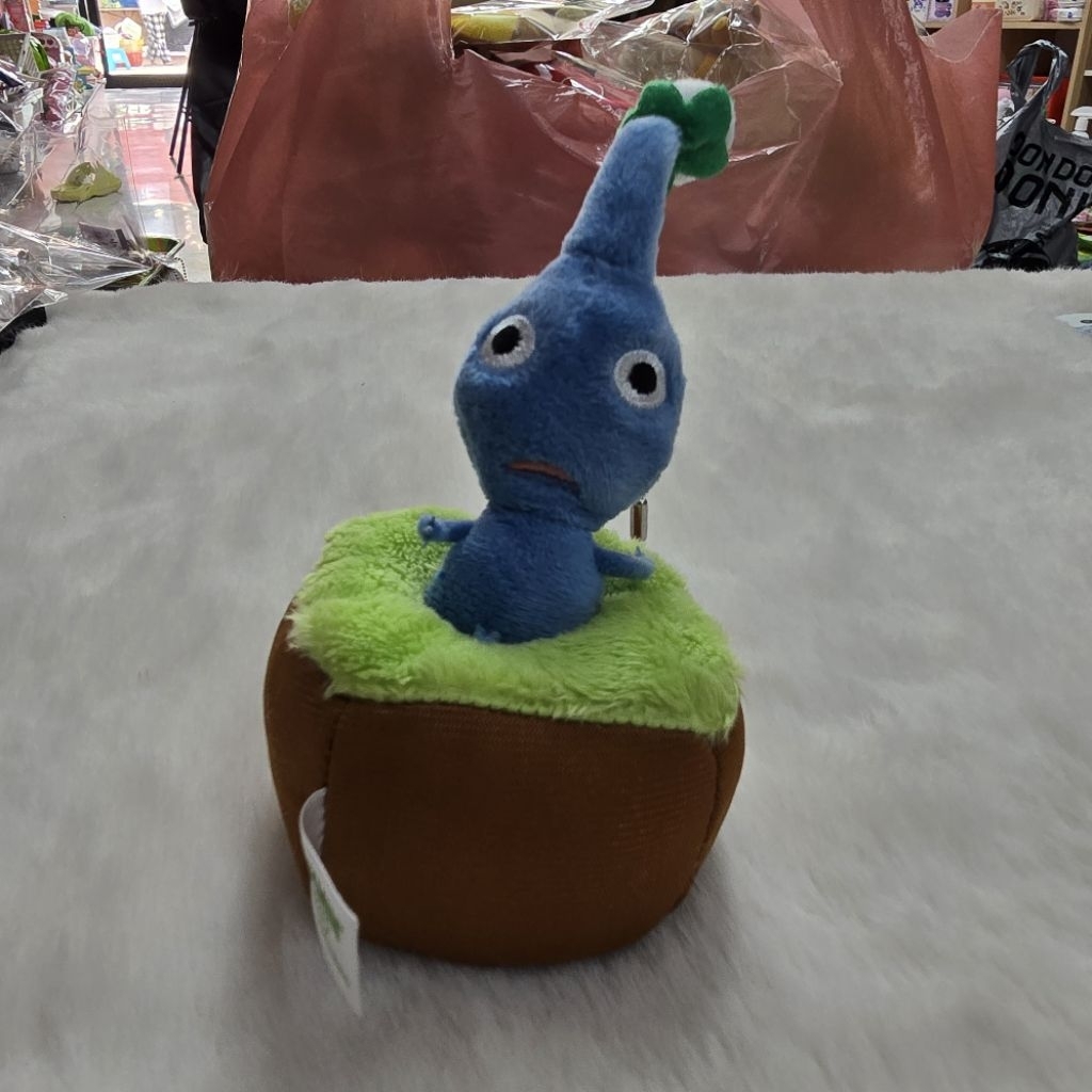 พวงกุญแจตุ๊กตาRed Pikmin สีน้ำเงิน