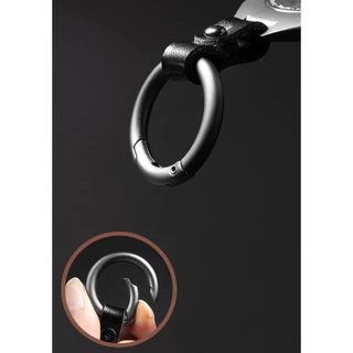 Metal Luxury เคสโลหะ หนังแท้ ใช้สำหรับ Airtag