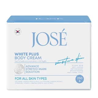 JOSE - White Plus Body Cream (250g.) โจเซ่ ไวท์ พลัส บอดี้ครีม 250 กรัม