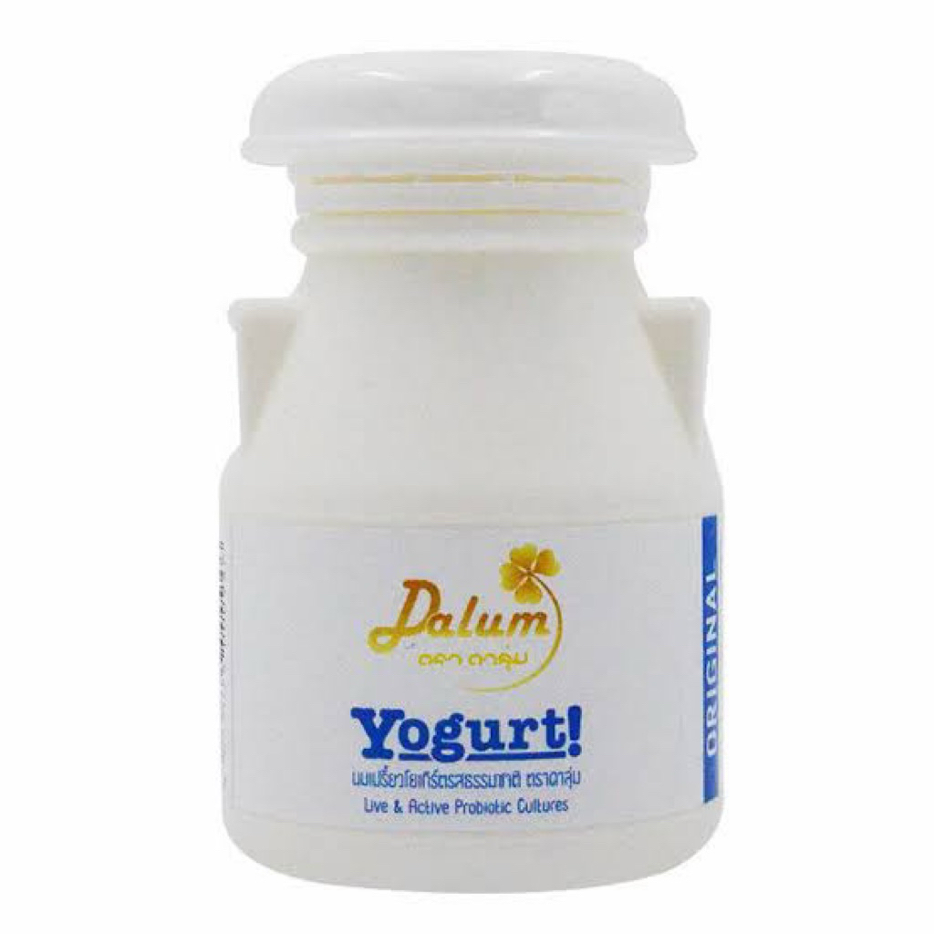 Dalum Yogurt ดาลุ่มนมเปรี้ยวโยเกิร์ต 150ก. มี2สูตร