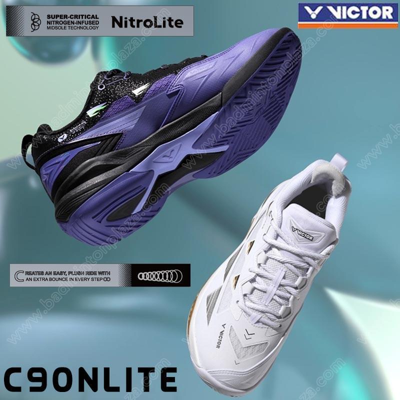 【 ของแท้ 💯% 】รองเท้าแบดมินตัน VICTOR PROFESSIONAL C90 NitroLite (C90NLite)