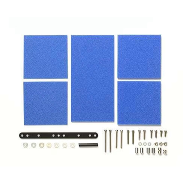 ทามิย่า💯เบรค TAMIYA [15512⭐️440] Brake Sponge Set (Mild, 1/2/3mm Blue) Mini 4WD
