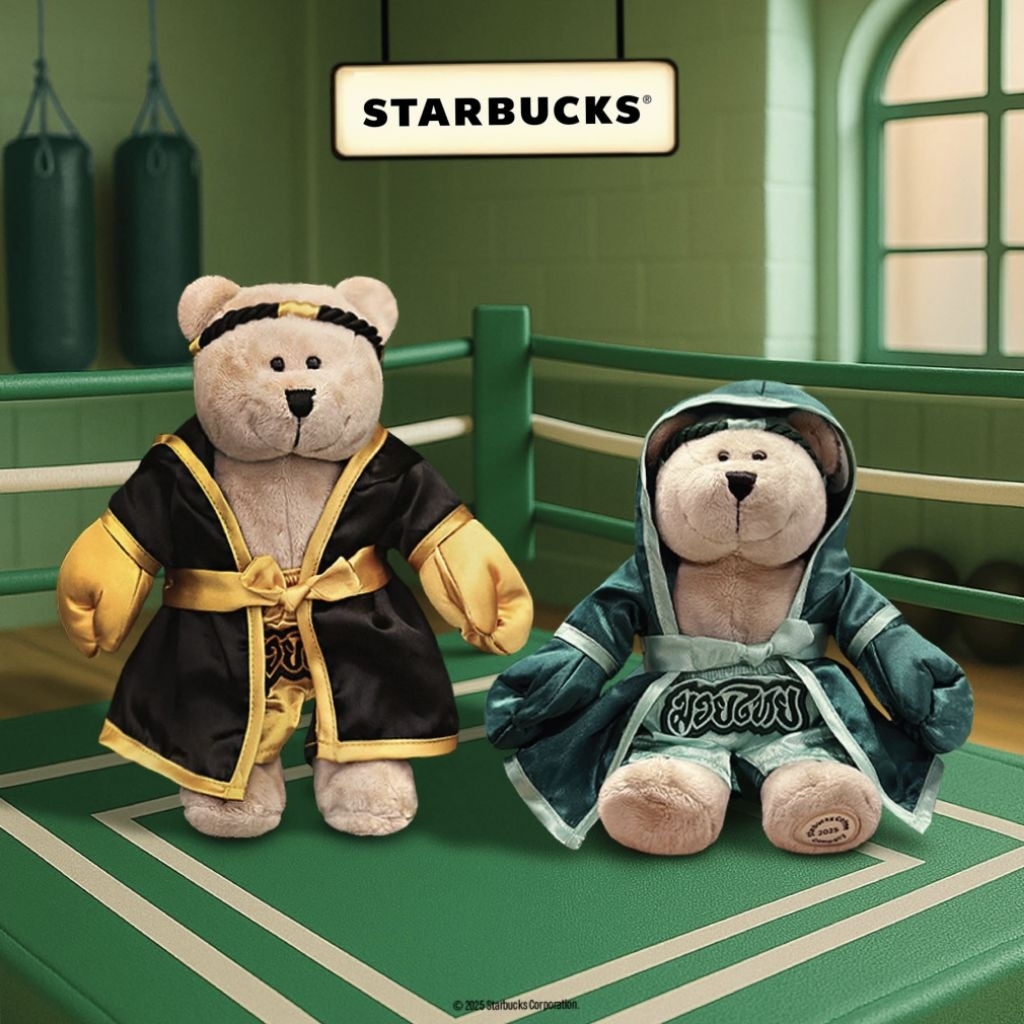 Starbucks::: Muay Thai Bearista Bear ✨Limited Edition มีเฉพาะในไทย✨แท้100%✨