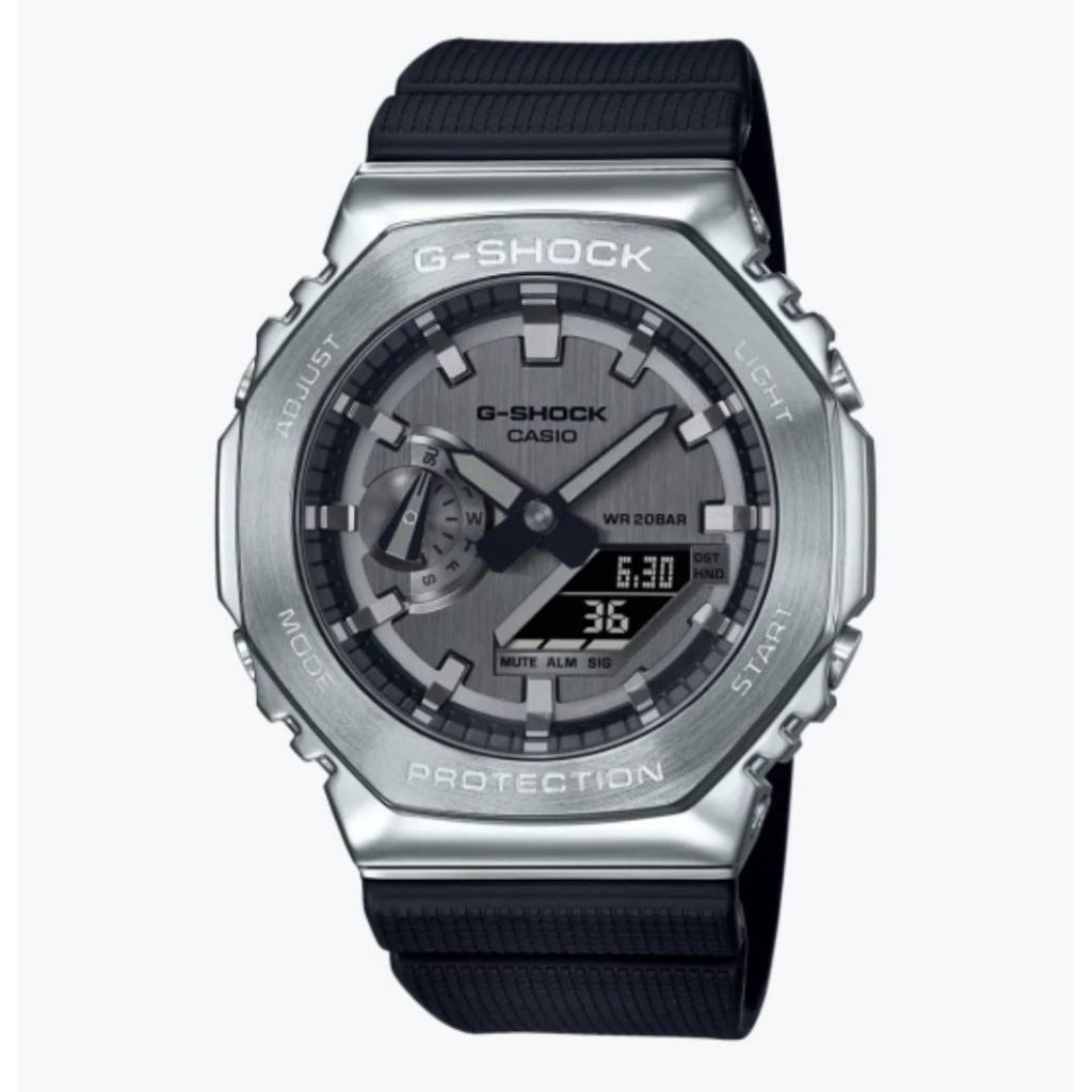 นาฬิกาข้อมือ Casio G-Shock G-STEEL ซีรีส์ GM-2100 รุ่นGM-2100-1Aของแท้ รับประกันcmg 1ปี
