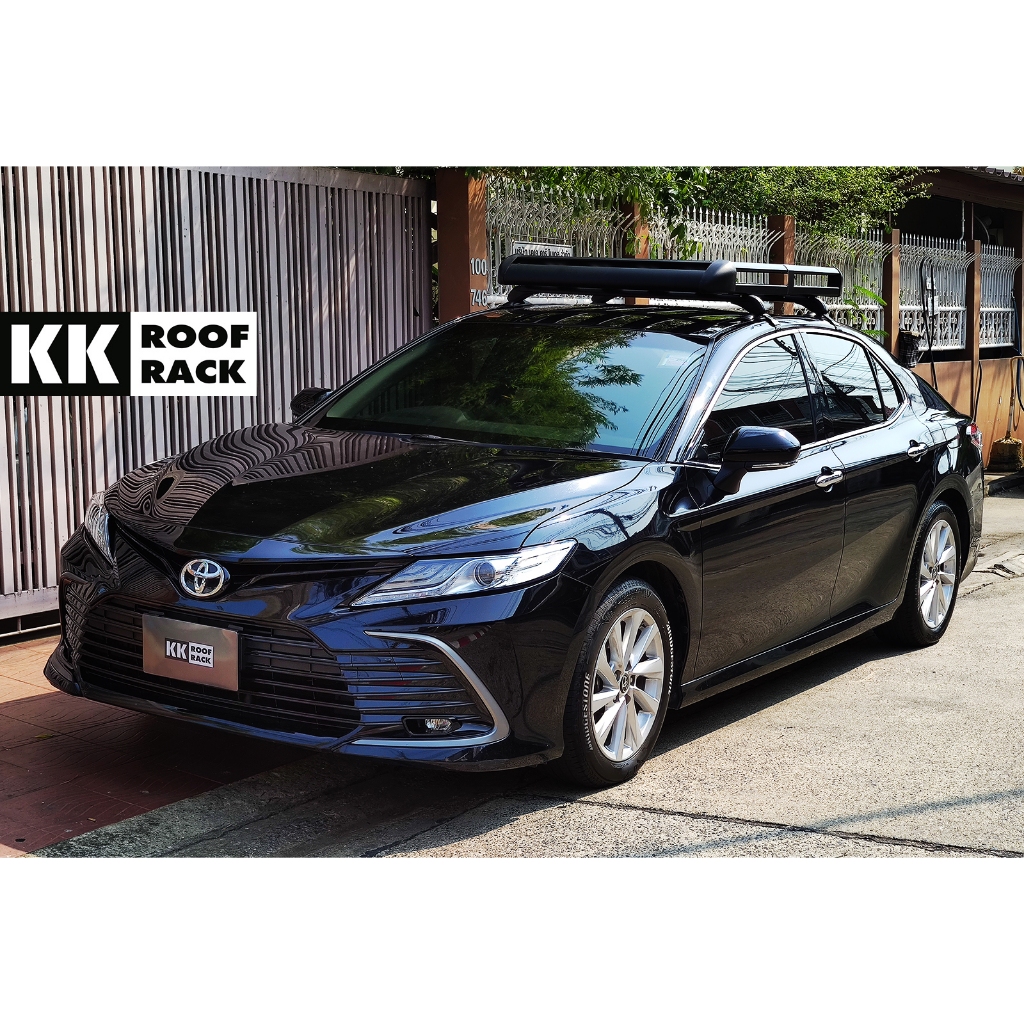 แร็คหลังคา ถาอลูมิเนียม Toyota Camry ACV30-ACV70 ของใหม่ ไม่เจาะหลังคา ACV40 ACV50 ACV60 [B0-0S]