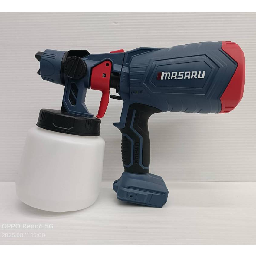 MASARU เครื่องพ่นสีไร้สาย20V 💥รุ่นใหม่ล่าสุด💥 SCWG-700-B1 มีความกระทัดรัด น้ำหนักเบา รับประกัน 7 เดือน - รูปที่ 2