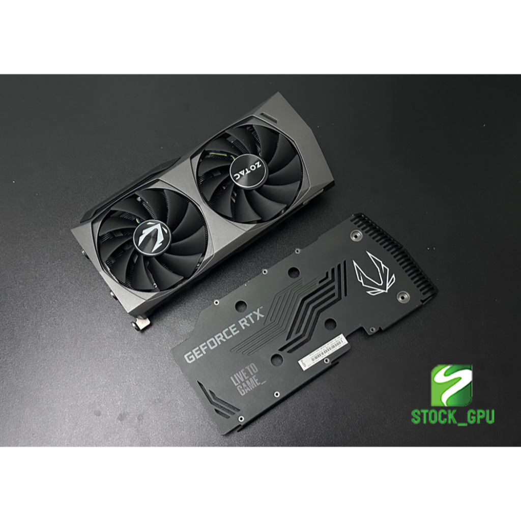 ชุดฮีตซิงค์การ์ดจอ ZOTAC รุ่น RTX 3060 TI TWIN EDGE (มือสอง พัดลดเดิม)