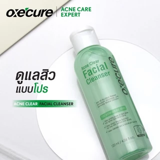 Oxecure เจลล้างหน้า สำหรับผิวที่เป็นสิว Acne Clear Facial Cleanser 120 ml. (10OX00132) อ๊อกซีเคียว