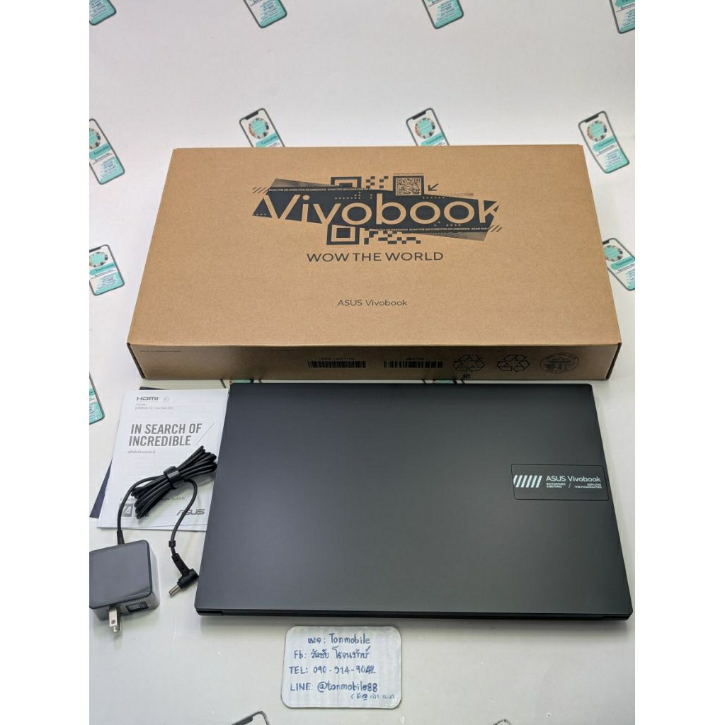 ขาย / เทิร์น Asus Vivobook Go E1504GAB Cpu Core i3-N305 Ram 8 Ssd 512 ศูนย์ไทยของใหม่มือ 1 แกะเช็ค ป