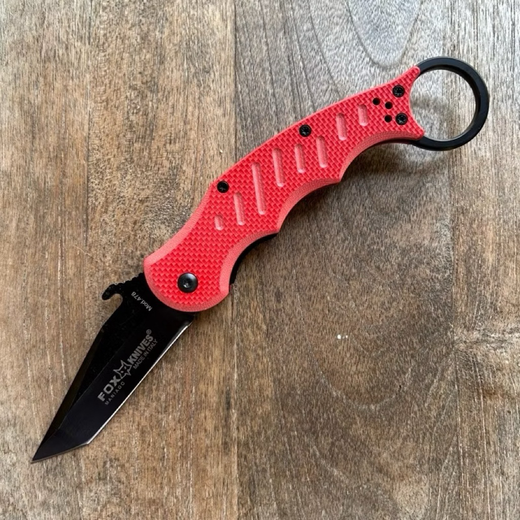 🦊 FOX Karambit Folding Hunting Knife Mod.478