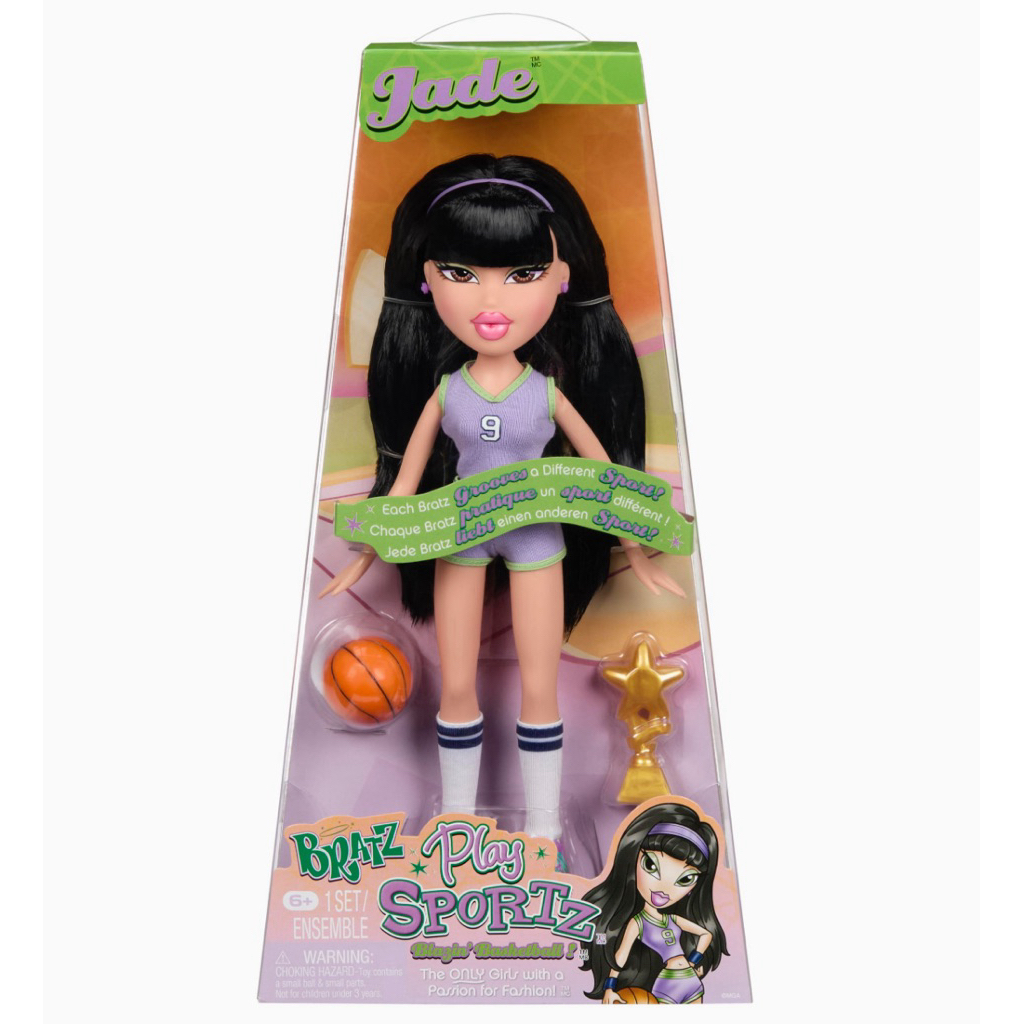 (ของแท้100%) Bratz Play Sportz Jade Fashion Doll